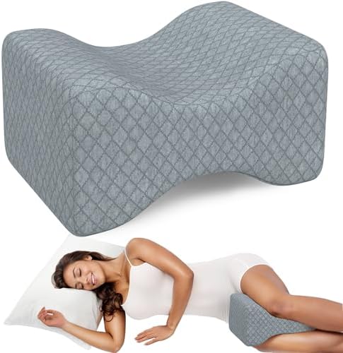 TranquilRelax Knee Pillow for Side Sleepers, Memory Foam Leg Pillow by Unknown