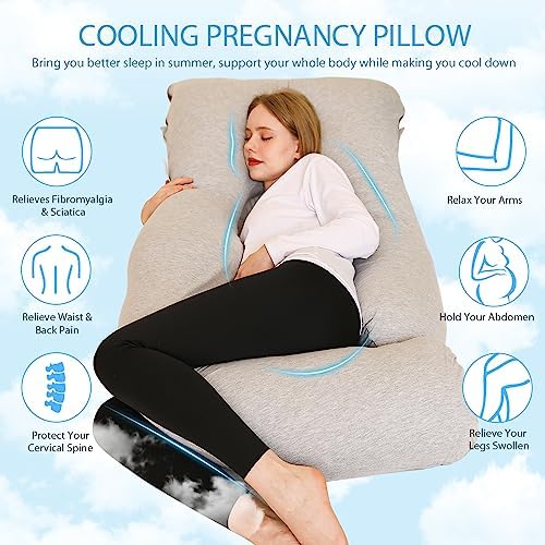 Chilling Home Pregnancy Pillow, Full Body Maternity Pillow - Image 3