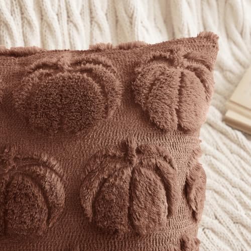 MIULEE Fall Pillow Covers Pumpkin Fall Decor 20x20 Autumn Glaze - Image 2