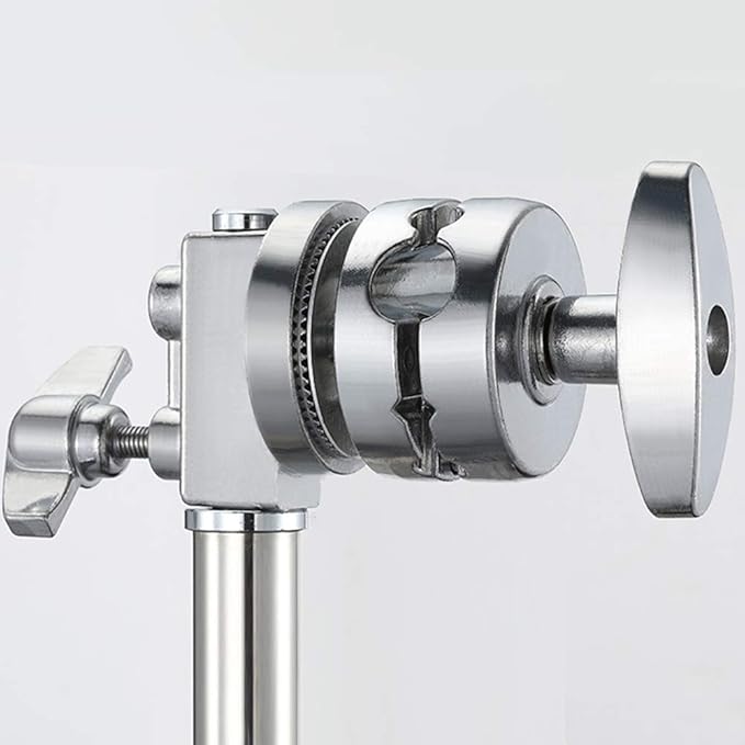 Aluminum Alloy Multi Functional Heavy Duty 2.5 inch Grip Head Swivel Head Clamp Holder Bracket Adapter with 1/2",1/4",3/8", 5/8" Mount for Light Stand, Extension Boom Arm,Photographic Equipment