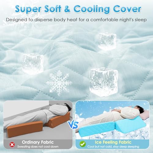 NEPPT Wedge Pillow Body Position Wedges Back Positioning Elevation Pillow Case - Image 3