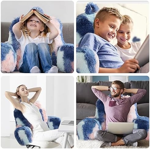 Faux Fur Reading Pillows - Image 2