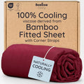 Bambaw 100% Viscose Derived from Bamboo Fitted Sheet Twin Size, Cooling Fitted by Bambaw