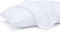 Pillow Covers by Utopia Bedding - Queen Size 2-Pack – Soft Brushed Microfiber – Perfect for Hospitals, Hotels, Guest Rooms – Oeko-TEX Certified, 20x30 Inches (White)