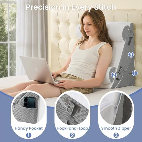Sasttie Adjustable Wedge Pillow Set - Image 5
