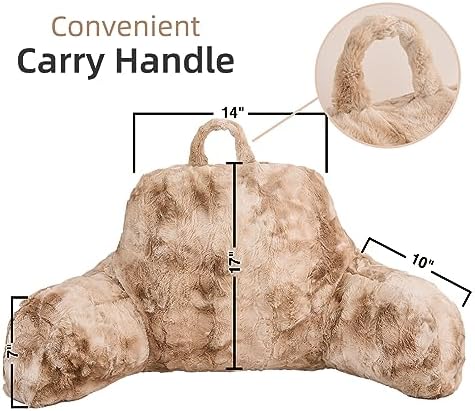 A Nice Night Khaki Reading Pillow - Image 2