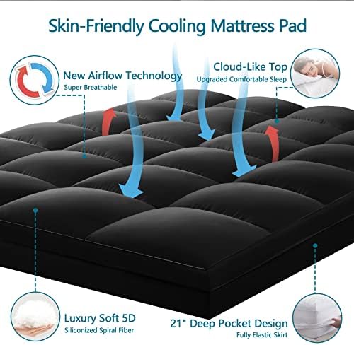 Full Mattress Topper, 900 GSM High-Fill Design, Fuller & Plusher Feel - Image 5