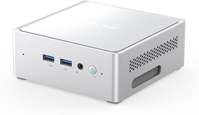 MINISFORUM NAB9 Plus Mini PC with Intel Core i9 12900HK(14C/20T, up to 5.0GHz),Mini Computer Intel lris Xe Graphics 1TB PCIe4.0 SSD 32GB DDR4,OCuLink,Triple Display with HDMI+DP+USB4, 5xUSB Port,2.5G