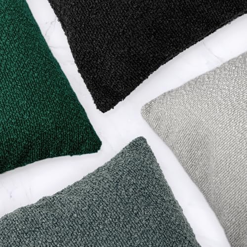 JoraLion 20x54 inch Neutral Boucle Body Pillow Cover - Image 3