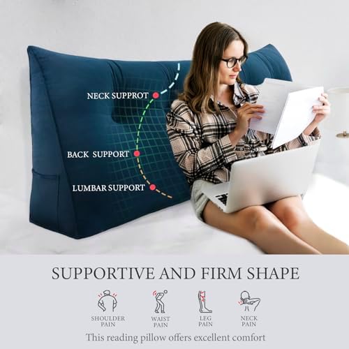 10 lbs Thickened Wedge Pillow Headboard Body Positioner Bed Wedge Pillow - Image 2