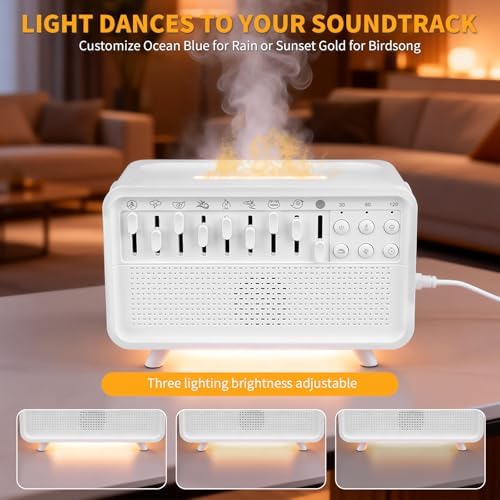 4-in-1 White Noise Sleep Sound Machine - Image 4