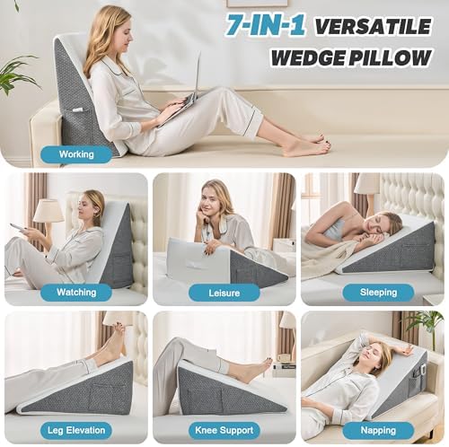 Yojoker Wedge Pillow for Sleeping - Image 7
