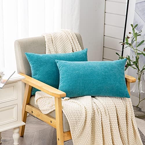 GAWAMAY Decorative Rectangle Throw Pillow Covers 12"x20" Inch Set of 2 - Image 6