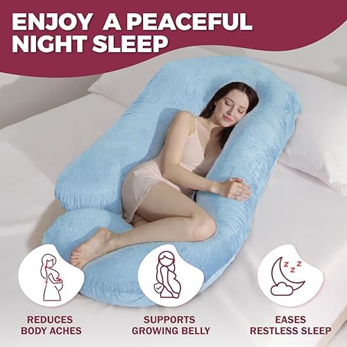 Pregnancy Pillows for Sleeping – 57-Inch Maternity Pillow for Pregnant Women - Image 2