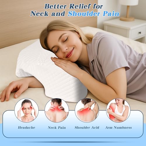 Side Sleeper Pillow for Shoulder Pain Relief - Image 5
