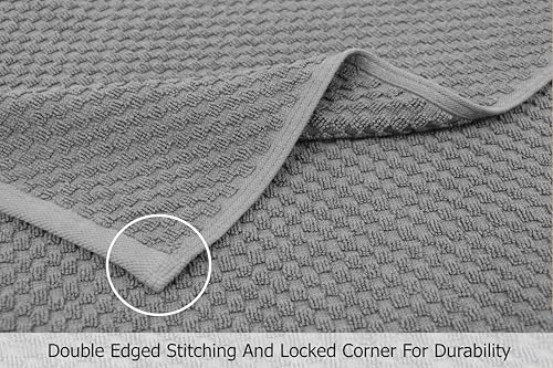 COTTON CRAFT Hooded Bath Towel for Adults – 2 Pack 100% Cotton Bath Sheet - Image 4
