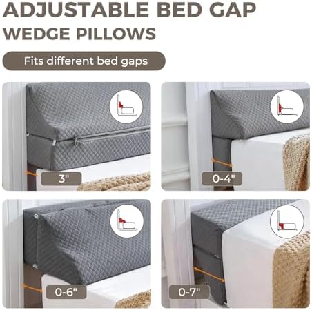 Bed Wedge Gap Filler Twin Size, Wedge Pillow - Image 3