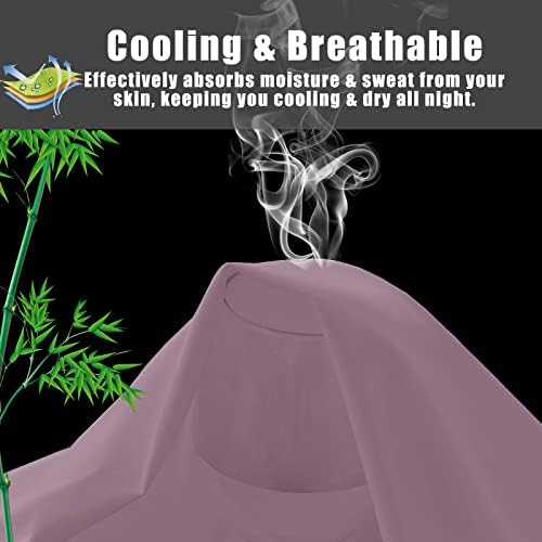 Pillow Cases Standard Size 2 Pack, Bamboo Rayon Cooling Pillowcases - Image 5