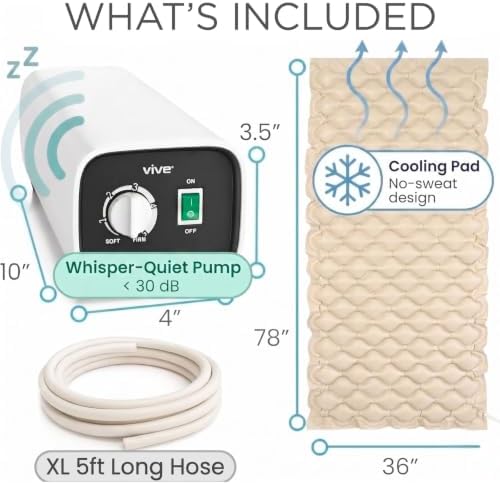 Vive Alternating Air Pressure Mattress Pad - Image 2