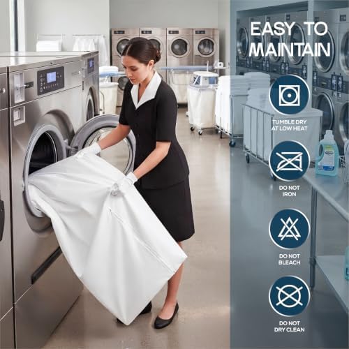 Bulk 10-Pack King Size Hotel Mattress Encasement 100% Waterproof - Image 7