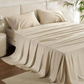 Bedsure PureWoven 100% Rayon Derived from Bamboo, King Size Sheets Set by BEDSURE