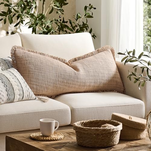 100% Cotton 12x20 Inch Lumbar Pillow Cover - Image 5