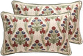 ISAENNE Elegant French Linen Throw Pillow Cover by Isaennehomedecoration