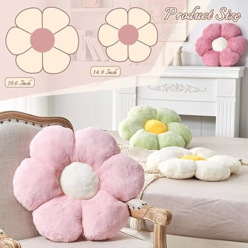 Kcvvcr Purple Flower Pillow - Image 2
