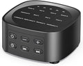 Sleepbox Sleep White Noise Sound Machines with 25 Soothing Sounds 36 Volume Levels 5 Timers Visible Sound Catalog Portable Size Memory Function for Home Office and Travel