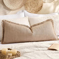 100% Cotton 14x36 Inch Lumbar Pillow Cover by KevinTextile