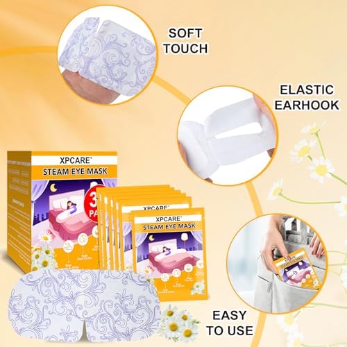 XPCARE 32 Pack Steam Eye Mask Disposable - Image 5
