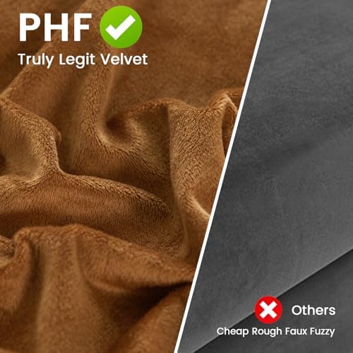 PHF Super Soft Velvet Zippered Body Pillowcase, No Insert, 1 Pack Luxury Cozy - Image 4