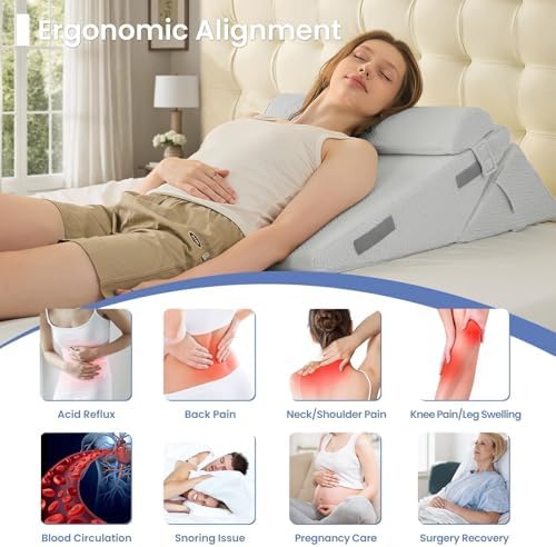Sasttie Adjustable Wedge Pillow Set - Image 6