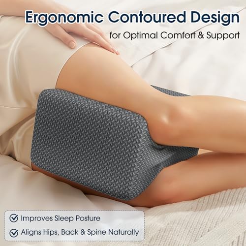 BlissTrends Memory Foam Knee Pillow - Image 3