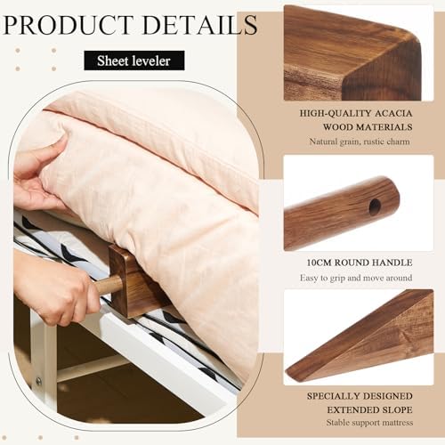 Leinuosen 3 Pcs Mattress Lifter and Bed Maker Tool Set - Image 3