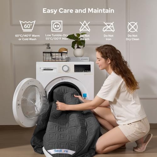 BEDLORE Waterproof Mattress Protector, Full XL Size Mattress Pad - Image 6