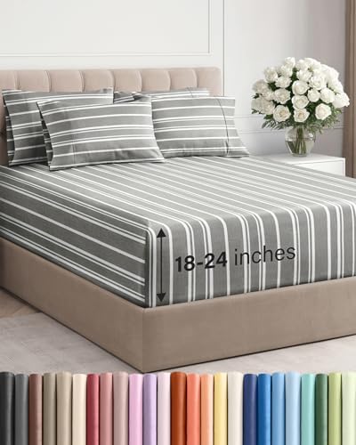 Extra Deep King Sheet Set by CGKUnlimited