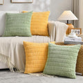 Fancy Homi 4 Packs Decorative Throw Pillow Covers by Fancy+Homi