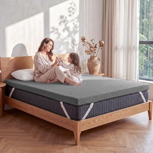 VALUXE 3 Inch Gel Memory Foam Mattress Topper Full Size High Density Cooling - Image 6