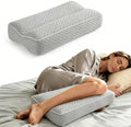 Knee Pillow for Side Sleepers Memory Foam Pain Relief for Hip Back Sciatica by Goprety