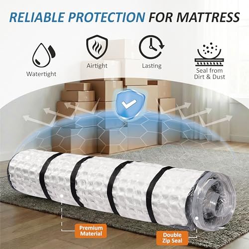 Foam Mattress Vacuum Bag with 4 Adjustable Straps, Queen/Full/Full-XL - Image 4