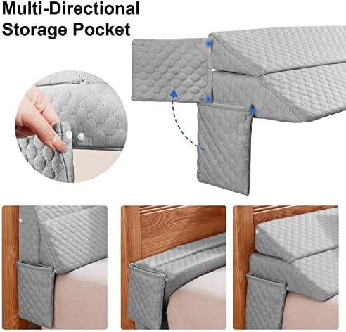 EUHAMS Twin Size Bed Wedge Pillow - Image 5