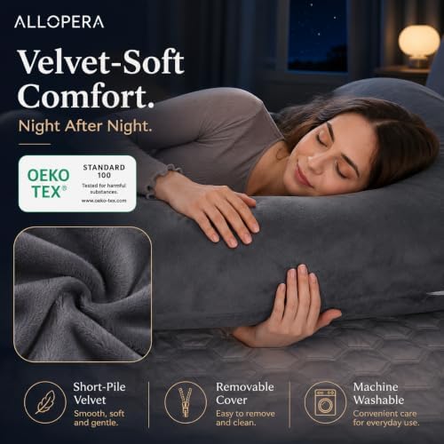 ALLOPERA U Shape Pregnancy Pillow - Image 3