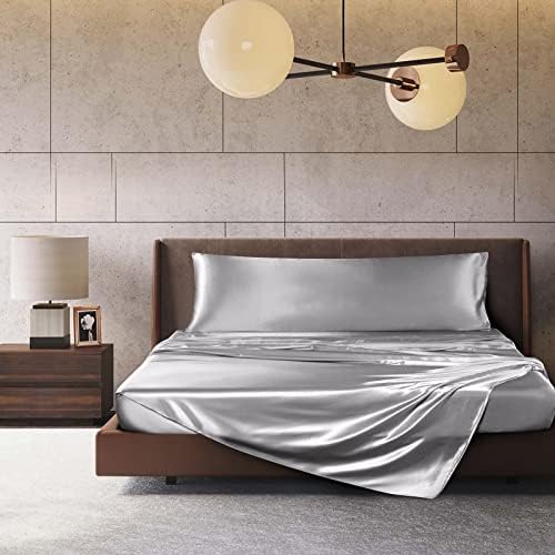 TREELY 2 Pack Satin Pillow Covers 20x60 Inches - Image 2
