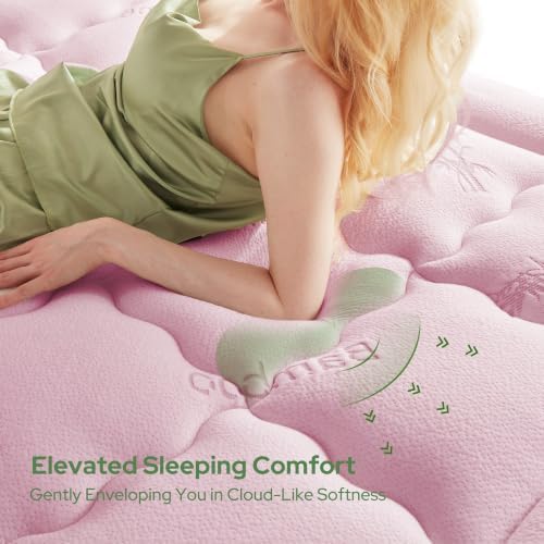 BEDLORE King Mattress Topper, Thick Pillow Top Mattress Pad - Image 3