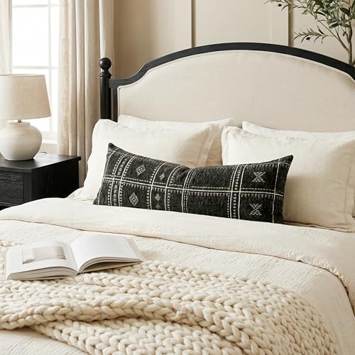 BlissBlush Decorative Lumbar Pillow Cover 14x36, Long Decorative Throw Pillow - Image 3