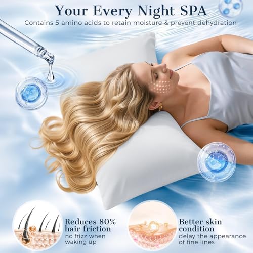 Cooling Pillow Cases 2 Pack Queen Size Cooling Pillowcases - Image 3