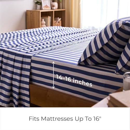 Mellanni Iconic 4-Piece Sheet Set - Image 4