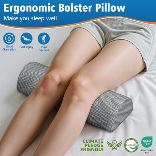 Knee Pillow for Side Sleepers, Leg Pillow for Back & Sciatica Pain - Image 3