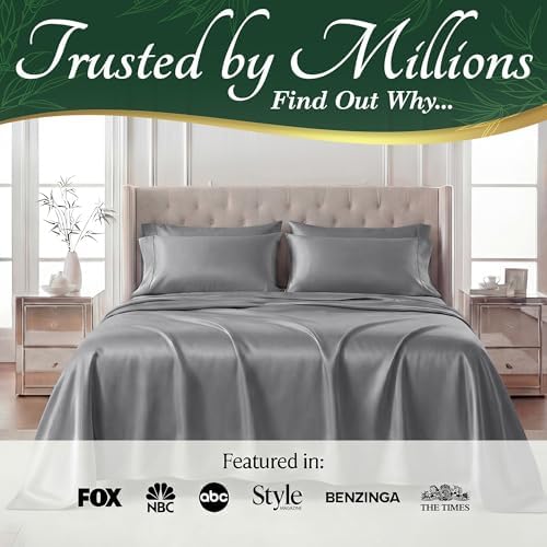 DECOLURE 100% Viscose Derived from Bamboo Sheets, Luxury 6 Pc Set - Image 5